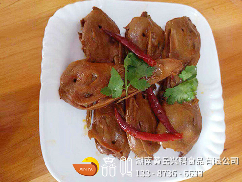 酱板鸭头